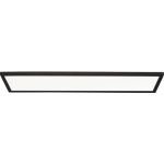 Brilliant Milton Taklampe Plast Svart Hvit 19W 3200lm - 840 Kald Hvit | IP44