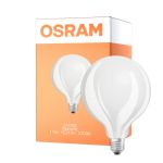 Osram Retrofit LED E27 Globe filament matt 11W 1521lm - 827 ekstra varm hvit | erstatter 100W
