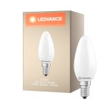Ledvance Classic LED E14 Mignon Matt 5.9W 806lm - 827 Ekstra Varm Hvit | Dimbar - Erstatter 60W