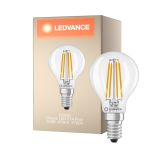 Ledvance Classic LED E14 Pære Filament Klar 3.4W 470lm - 827 Ekstra Varm Hvit | Erstatter 40W