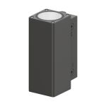 Ledvance Veggbelysning Urban Vario Aluminium Grå Up & Down 27W 2700lm - 830-840 CCT | IP65 - Dali Dimbar