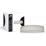 D'Lite Taklampe Lunelle 50cm Tekstil Grå | Egnet Til 3x E27 
