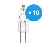 Fordelspakning 10x Osram Halogen G4 Capsule Halostar 20 W 