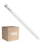 Fordelspakning 10x Philips Master LED Lysrør T8 (EM/Mains) High Output T8 7.6W 1090lm - 830 Varm Hvit | 60cm - Erstatter 18W