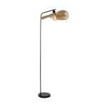 Eglo Gulvlampe Siruela Stål Svart | IP20 - Egnet for 1x E27 