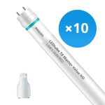 Fordelspakning 10x Philips LED Lysrør T8 MASTER Value (EM/Mains) High Output 14W 2100lm - 865 daglys | 120cm - erstatter 36W
