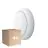 Fordelspakning 4x Noxion LED Vegg - Taklampe Pro V2 12/16/20W 2400lm - 830-840-865 CCT | 325mm - IP65 - Bevegelses- og Lyssensor + Sirkel Hvit