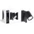 D'Lite Veggbelysning Prisma Metall Svart | IP20 - Egnet for 1x GU10