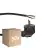 Fordelspakning 50x Noxion Power Strømforsyningskabel Svart - Schuko Europlug + Åpne ender - 2m - 3 pole 0,75mm2