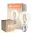 Fordelspakning 10x Ledvance Classic LED B22 Pære Filament Klar 3.4W 470lm - 827 Ekstra Varm Hvit | Erstatter 40W