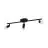 Eglo Taklampe Buzz-LED Stål Svart 3x2.8W 3x250lm - 830 Varm Hvit | IP20 - Inkl. 3x GU10