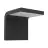 Eglo Veggbelysning Spiante Solar Svart 6W 800lm - 840 Kald Hvit | IP65 - Bevegelsessensor
