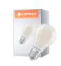 Ledvance Classic Superior LED Pære E27 Pære Filament Matt 3.8W 806lm - 840 Kald Hvit | Erstatter 60W