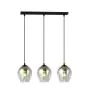 Emibig Pendel Lampe Istar Stål Svart | Egnet for 3x E27 - Max 10W