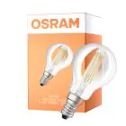 Osram Classic LED E14 Ball Filament Klar 5.9W 806lm - 827 Ekstra Varm Hvit | Dimbar - Erstatter 60W