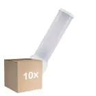 Fordelspakning 10x Osram Dulux-D LED 5W 600lm - 840 Kald Hvit | 2-Stift - Erstatter 10W