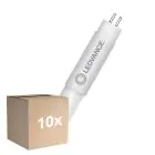 Fordelspakning 10x Ledvance LED Lysrør T5 (Mains AC) High Output 11W 1700lm - 840 Kald Hvit | 55cm - Erstatter 24W