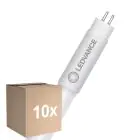 Fordelspakning 10x Ledvance LED Lysrør T5 HF P Electronic (HF) High Efficiency 7W 1000lm - 830 Varm Hvit | 55cm - Erstatter 14W
