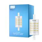 Philips CorePro LED R7S Linear 78mm Klar 7W 950lm - 830 Varm Hvit | Erstatter 60W