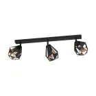 Eglo Taklampe Carlton 7 Stål Svart Kobber | IP20 - Egnet for 3x E27 