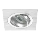 Noxion Innfelt Spot Boxi MR16 Vippbar Aluminium | Utskjæring 80mm - GU10 sokkel
